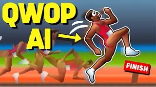 A.I. Learns to Beat QWOP (World's HARDEST Game)