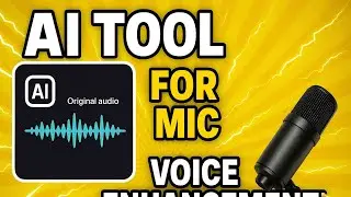 ⚡️Chote Youtuber Ho? From BAD to PRO Free AI Tool That Fixes Your Audio in Seconds⚡️