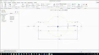 Creo parametric 2.0  Создание эскиза