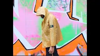 VINTAGE STONE ISLAND POLYFELT PAPER JACKET -  NICE BIT OF KIT THAT