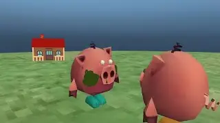 Я весёлый Зомби-свин! (1 серия) 3D анимация по Чикен ган