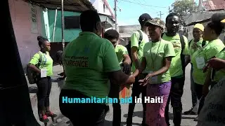 Humanitarian workers try to deliver aid to Haitians amid crisis