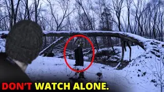 30 SCARIEST Winter Encounters Caught On Camera | Scary Comp V286