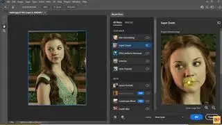 How do I upscale an image in Photoshop?