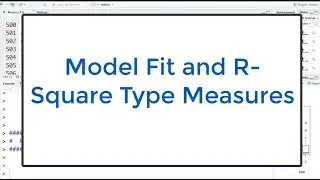8.7 Logistic Regression: R Square Type Measures in R
