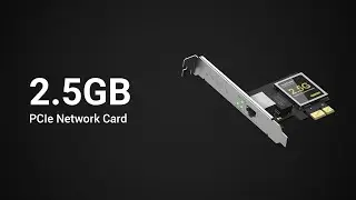 Introducing BrosTrend 2.5GB PCIe Network Card, Unleash Extreme Speeds on Your Desktop PC