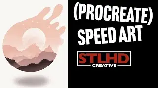 [Speed Art] How to make a Simple Graphic Art | Procreate