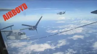 MV-22B Osprey Aerial Refueling