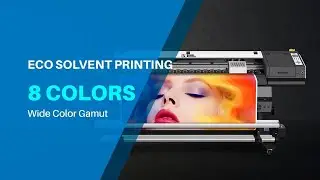 SinoColor 8 Colors Eco Solvent Printer SJ-740X