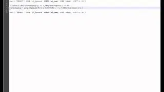 PHP My admin Easily create and test your php Mysql script query