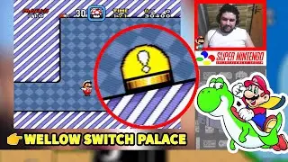 👉YELLOW SWITCH PALACE | Super Mario World 100% Detonado.