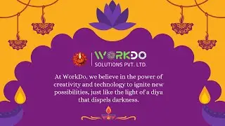 Bright Wishes from WorkDo This Diwali!✨