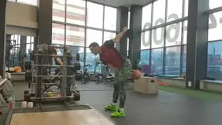 Рывок гири 28 кг Марков Иван Гиревой спорт
