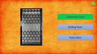 Identify The Type of Door | Quiz on types of Door | Architecture Aptitude Theory