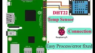 DHT22 Sensor With RPI || Fixed Error -  Ada Fruits Library