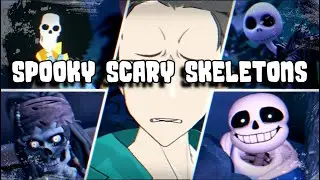 SPOOKY SCARY SKELETONS REMIX (COVER ESPAÑOL) | VRCHAT CORTO