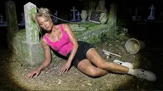 Girl Cleans Abandoned Graves at Night