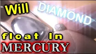 WTF! Will Diamonds Float on Mercury?