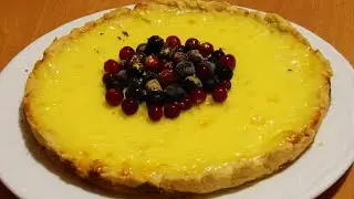 Тарт с белым шоколадом/Tart with white chocolate