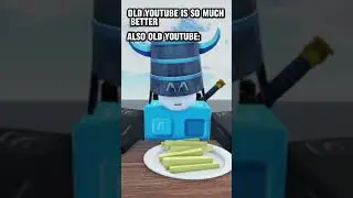When People say old YouTube  is so Much Better #shorts #roblox #fyp