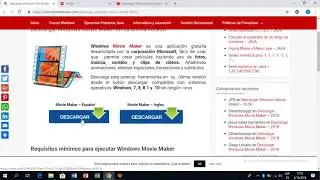 Como descargar Windows Movie Maker-2018
