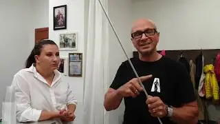 Как сделать репетиционную шпагу из материалов Леруа Мерлен