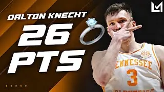 Dalton Knecht DROPS 26 As Tennessee Becomes SEC CHAMPS😤💍 | Full Highlights