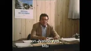 La Rivolta di Reggio: On. Natino Aloi (MSI)