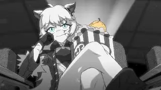 Arknights Animation | Noir Texas - Movie Time With Lappland