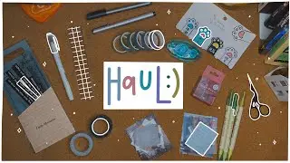 канцелярия с али: скотчи, стикеры, маркеры // aliexpress stationery HAUL 💫