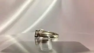 Серебряное кольцо бесконечность, кольцо из серебра в форме бесконечности