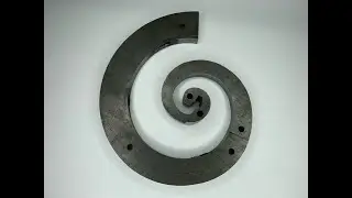 Лекало большой улитки для холодной ковки