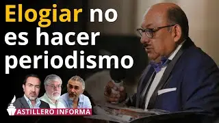 El periodismo se hace en la calle, contrastando la realidad con lo que dice el presidente: mesa