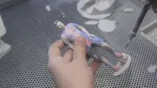 Обдуваем модель после печати на Zprinter