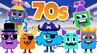 Counting by 70s Song Numberblocks Minecraft | Skip Counting Song | Math and Number Song for Kids