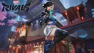 Luna Snow | Mapa: Shin Shibuya | Victoria | Marvel Rivals | #marvelrivals
