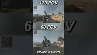 High Fov V/S Low Fov - Call Of Duty Modern Warfare 2 