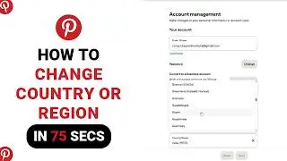 How to Change Country Or Region on Pinterest [NEW]