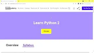 Learn Python 2 - Conditionals & Control Flow - The Big If
