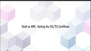 Vault on AWS: Getting the SSL / TSL Certificate