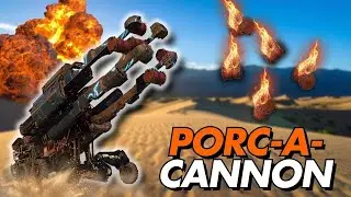 THIS PORC-A-CANNON LAUNCHES PORCS OVER ANYTHING! - Crossout