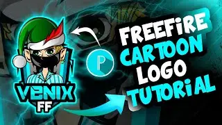 How to make cartoon logo on pixelab android | freefire | cinak ff | tutorial malayalam