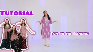 Tumhi Ho Bandhu Song Dance Tutorial | Twirl With Jazz | Jasmin Dangodra