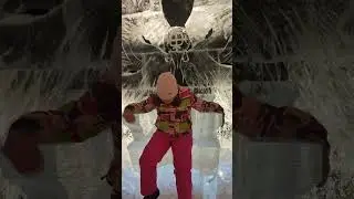 Снежная деревня.