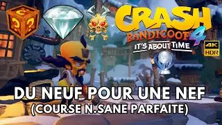 Crash Bandicoot 4 100% - Partie 72  : Du Neuf pour une Nef (Toutes les Caisses)