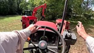 Excavator day three KUBOTA KX040-4