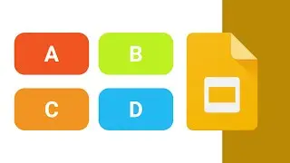 Create a Quiz Like Multiple Choice Slide Using Google Slides