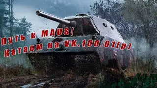 Стим Wot Blitz | КАТАЕМ НА VK.100.01(P) | ПУТЬ К MAUS
