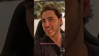 Luke Damant goes to fly dining restaurant in Bangladesh 🇧🇩 #shorts