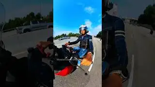 Mentari mula terbenam langkahku bermula ke ufuk jingga berjalan di tengah malam #motovlog #polis